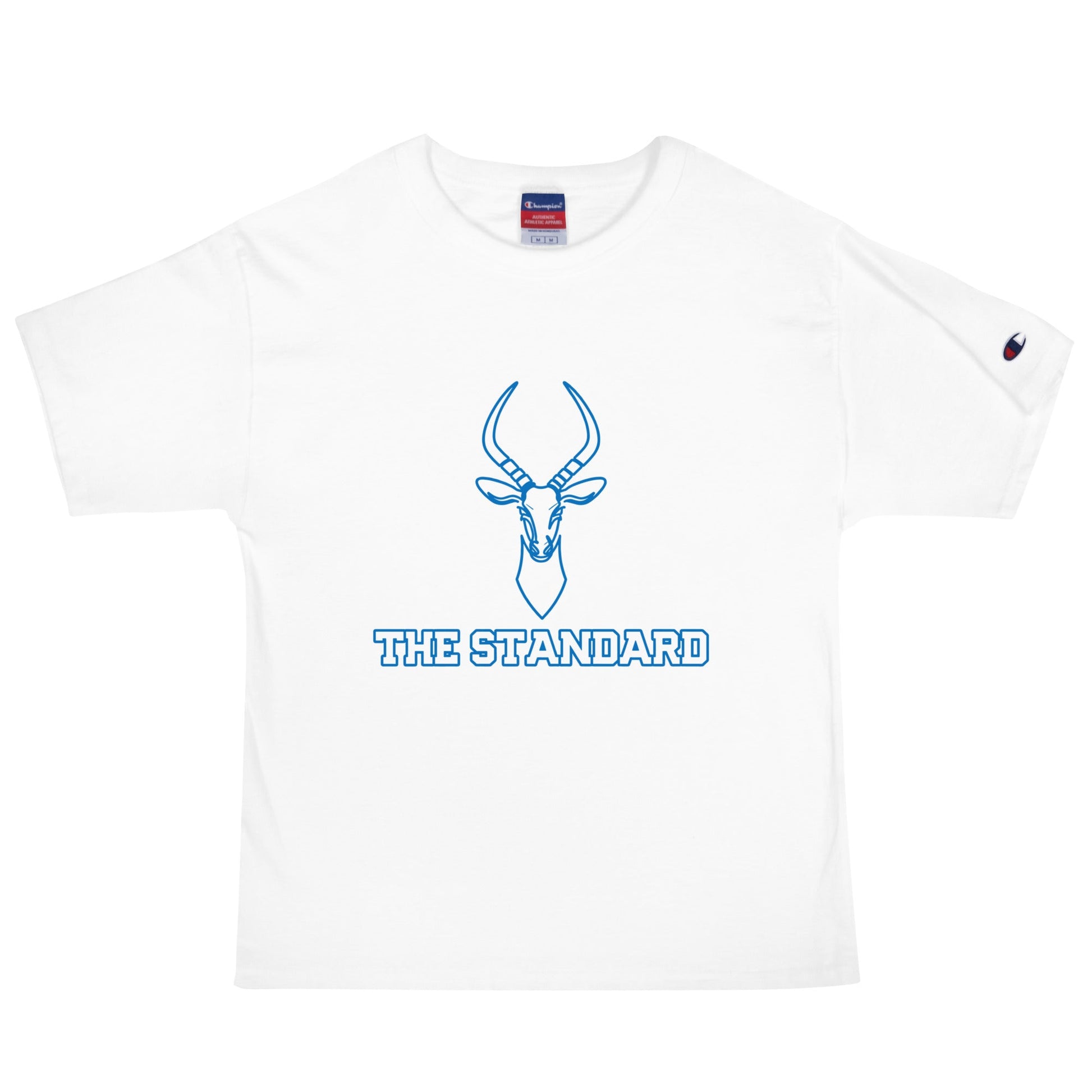 Signature | Champion T-Shirt | Poudre Football | Standard Mark Logo