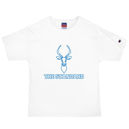 Signature | Champion T-Shirt | Poudre Football | Standard Mark Logo