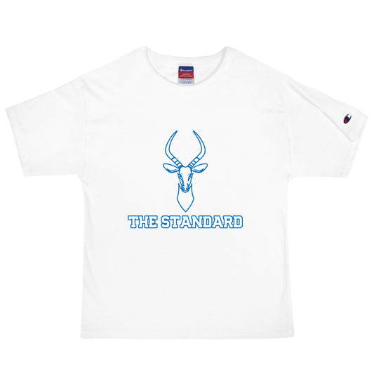 Signature | Champion T-Shirt | Poudre Football | Standard Mark Logo