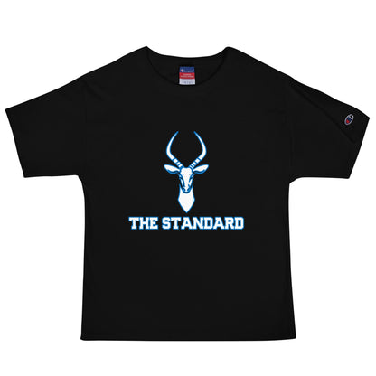 Signature | Champion T-Shirt | Poudre Football | Standard Mark Logo