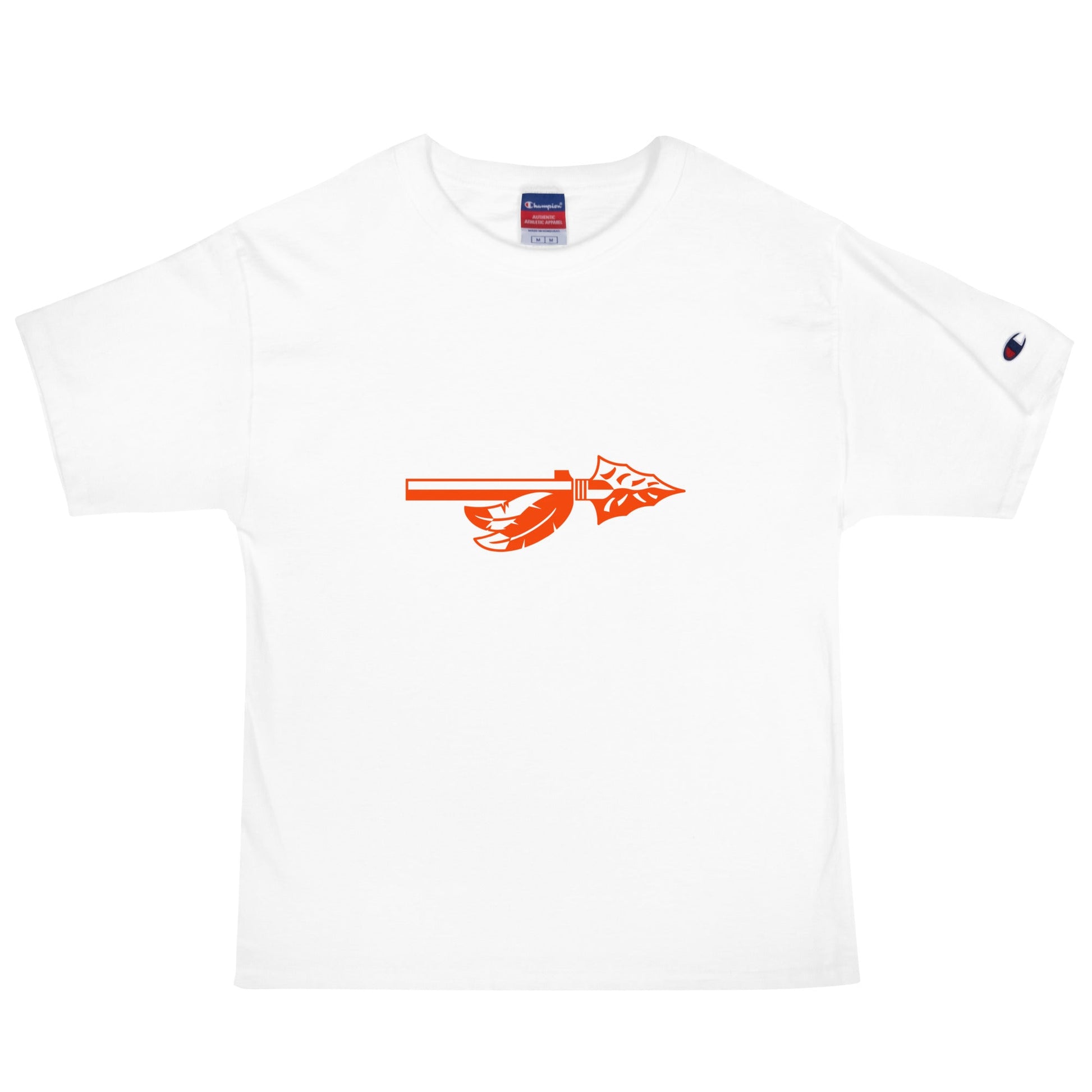 Signature | Champion T-Shirt | Powhatan lacrosse | Arrowhead Logo