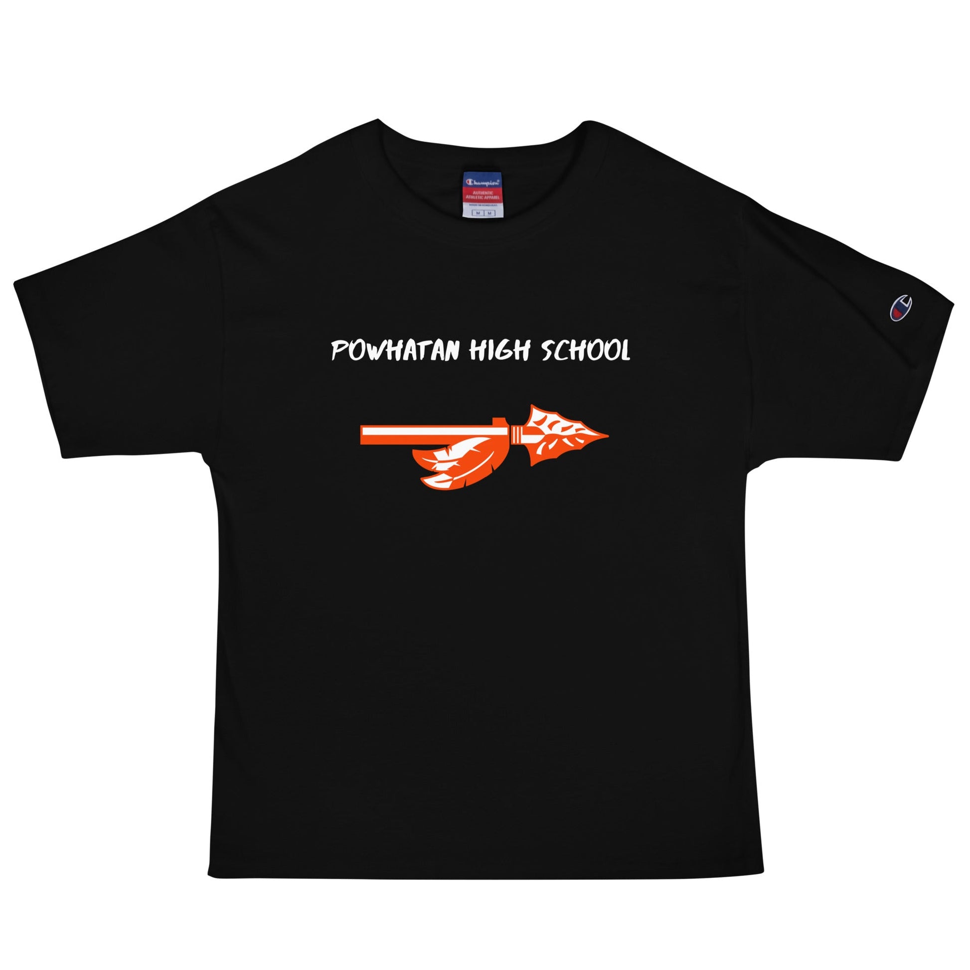 Signature | Champion T-Shirt | Powhatan lacrosse | Arrowhead Logo