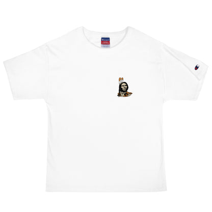 Signature | Champion T-Shirt | Powhatan lacrosse | Mascot Logo