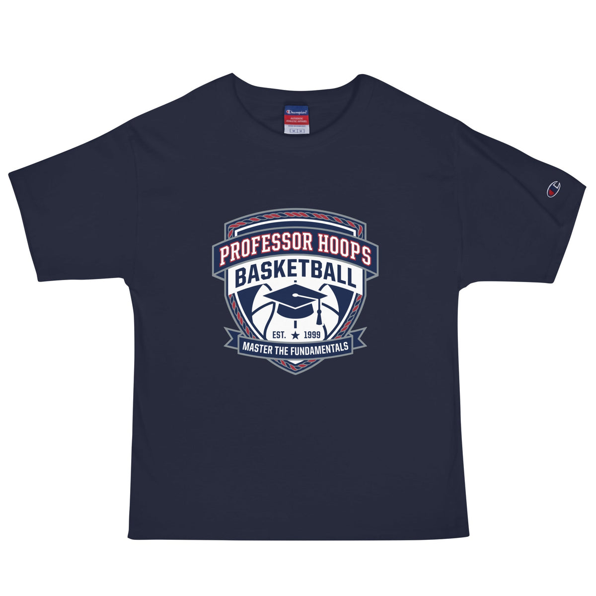 Signature | Champion T-Shirt | Professor Hoops Basketball | Crest Logo