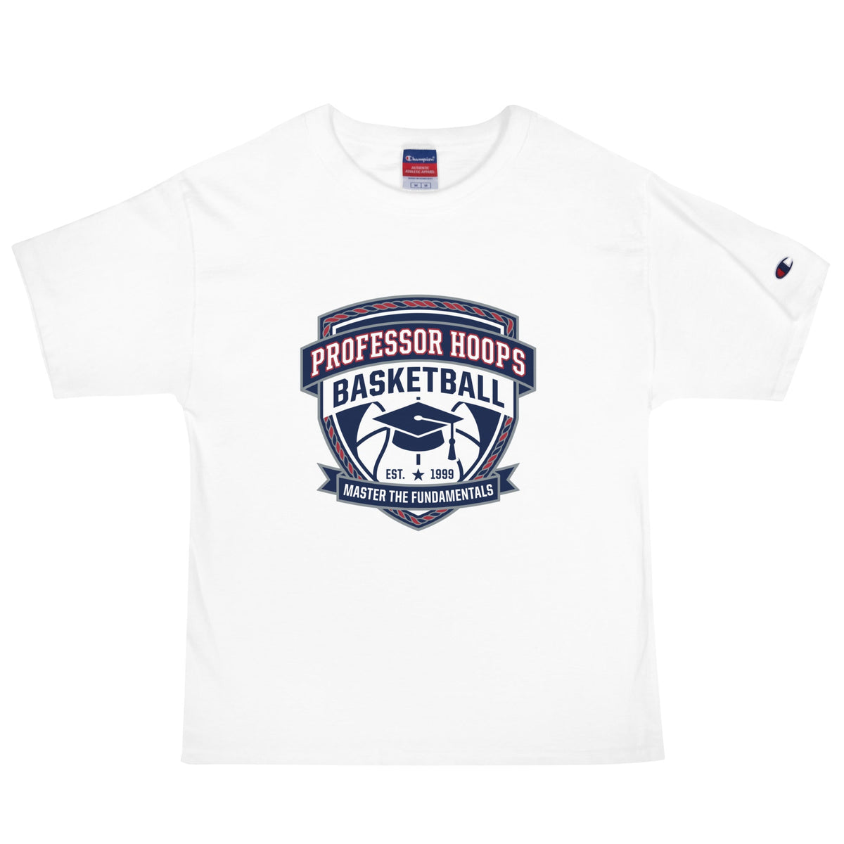 Signature | Champion T-Shirt | Professor Hoops Basketball | Crest Logo