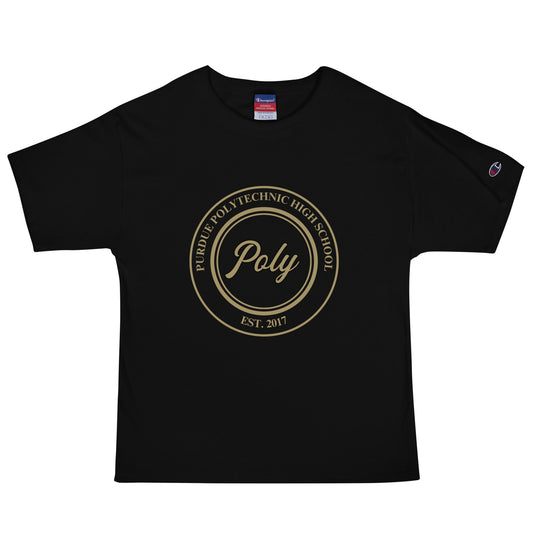 Signature | Champion T-Shirt | Purdue Polytechnic High School | Poly Seal Logo