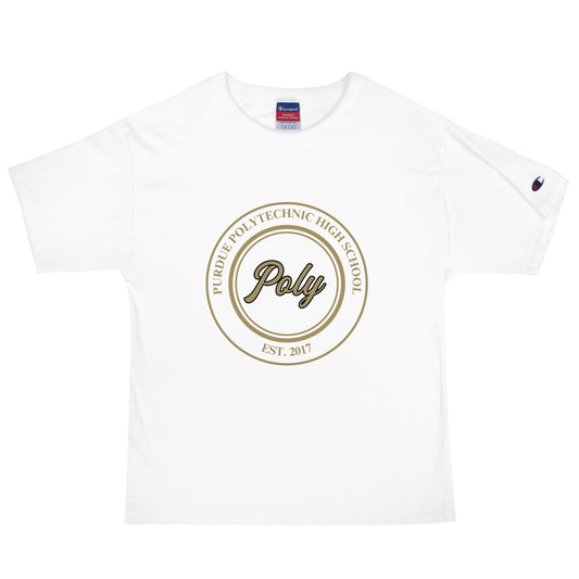 Signature | Champion T-Shirt | Purdue Polytechnic High School | Poly Seal Logo