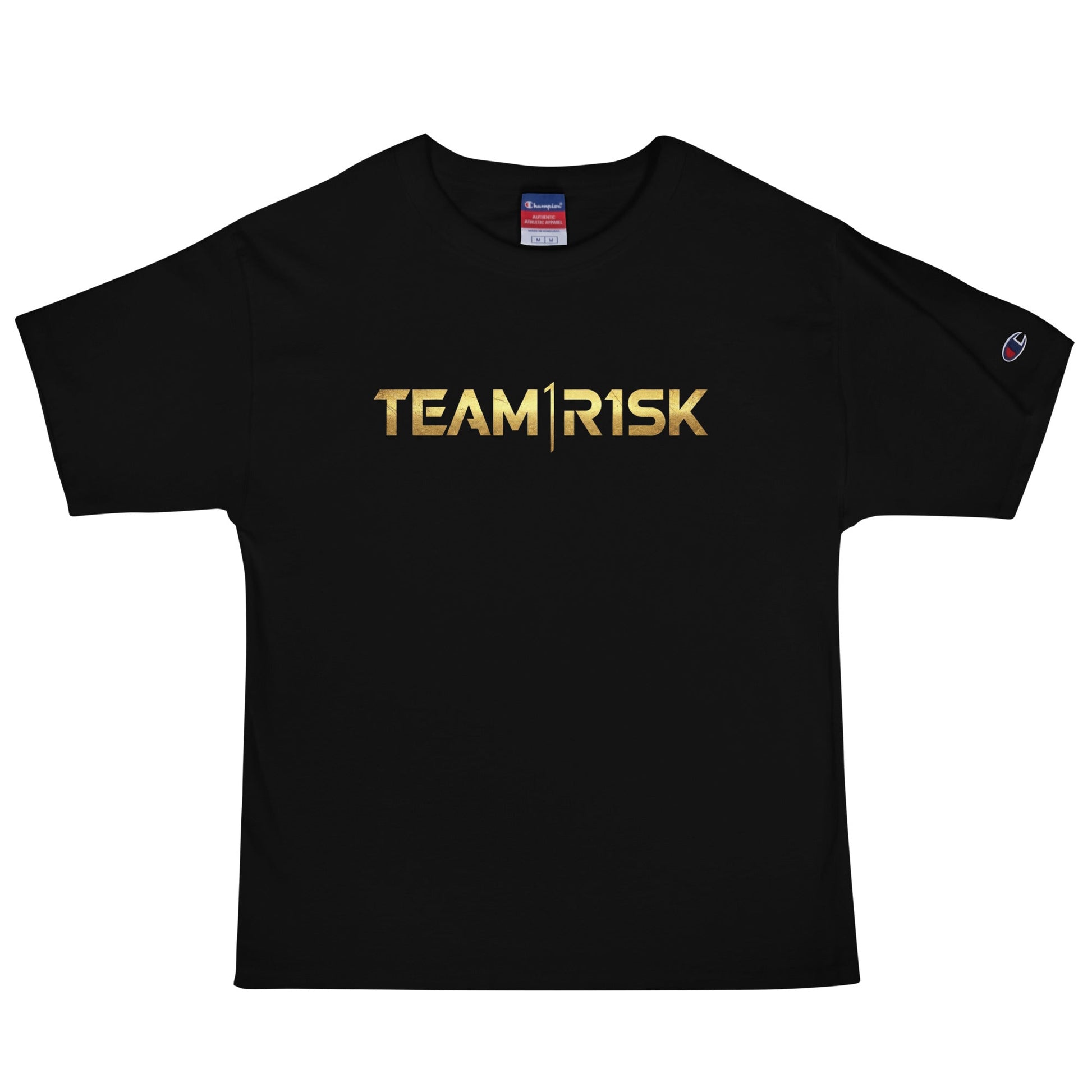 Signature | Champion T-Shirt | R1SK.gg | Script Logo
