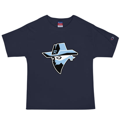Signature | Champion T-Shirt | Rebels baseball club | Emblem Logo