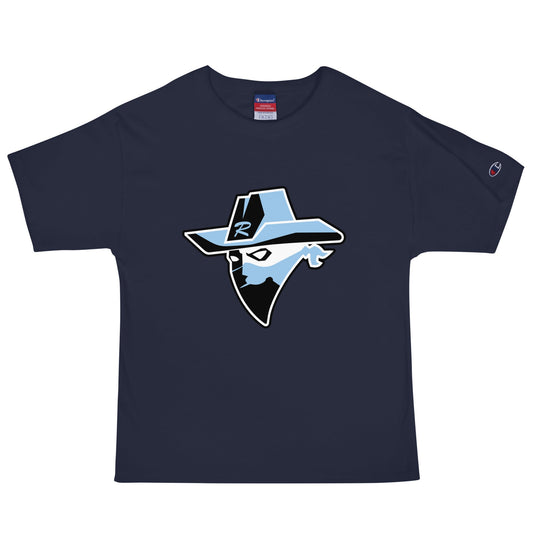 Signature | Champion T-Shirt | Rebels baseball club | Emblem Logo