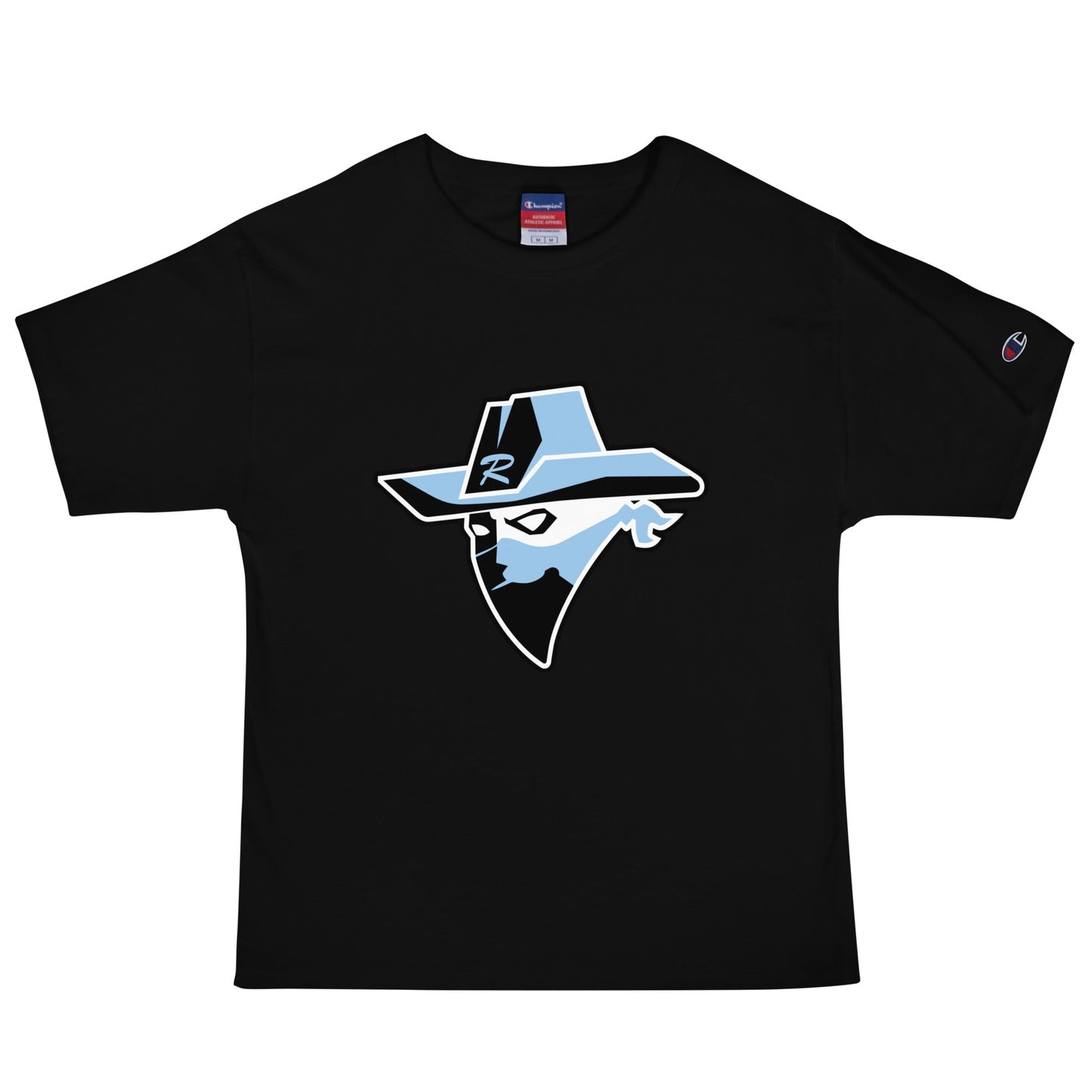 Signature | Champion T-Shirt | Rebels baseball club | Emblem Logo