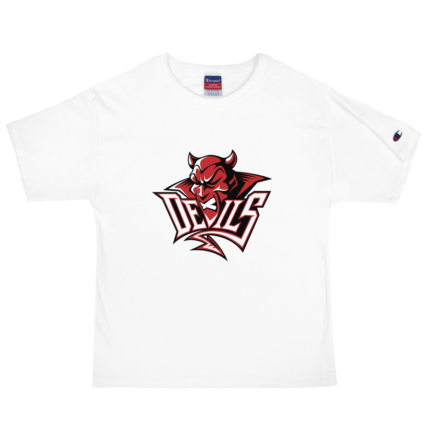 Signature | Champion T-Shirt | Red Springs Track and Field | Mascot Logo