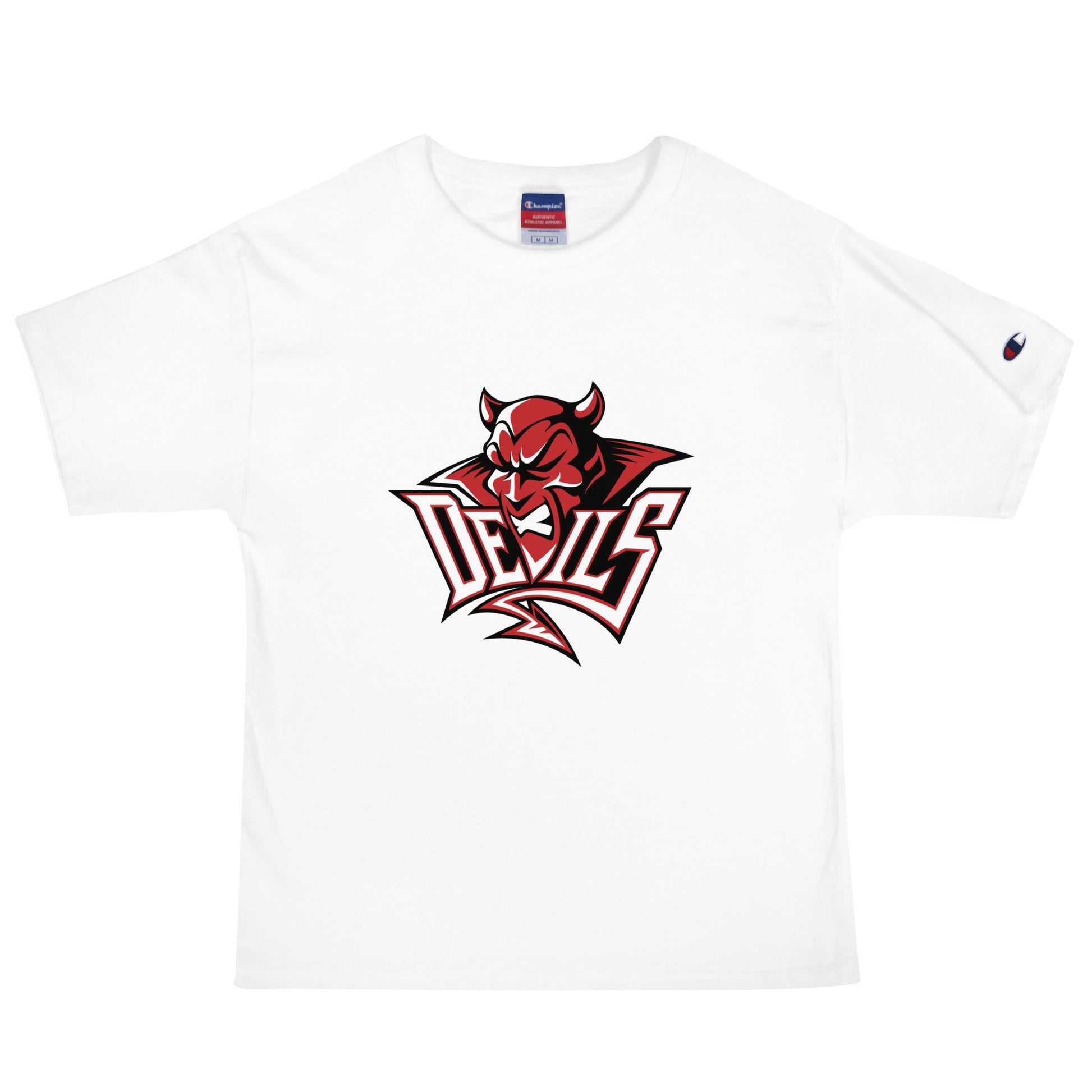 Signature | Champion T-Shirt | Red Springs Track and Field | Mascot Logo
