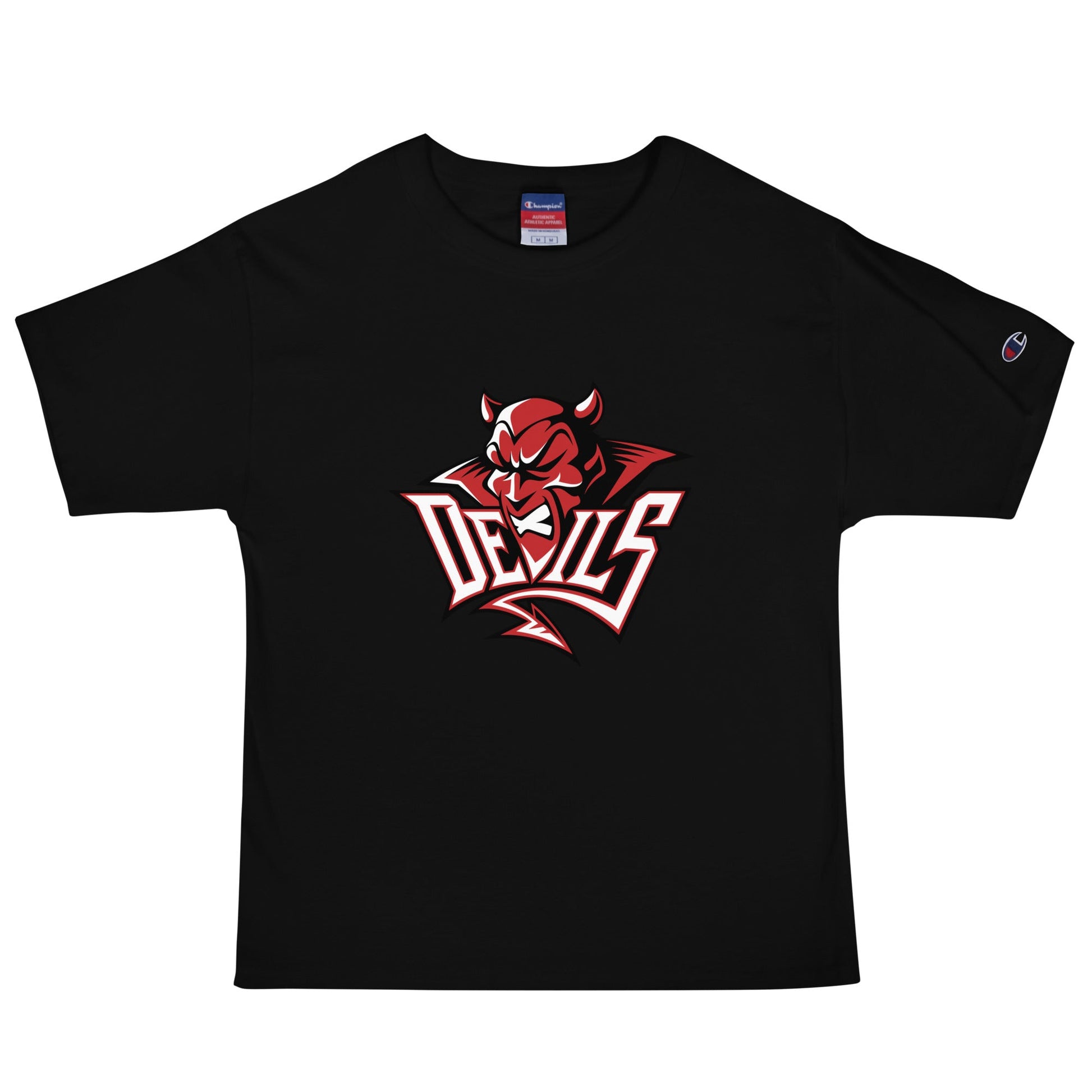 Signature | Champion T-Shirt | Red Springs Track and Field | Mascot Logo