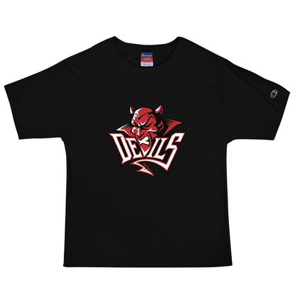 Signature | Champion T-Shirt | Red Springs Track and Field | Mascot Logo