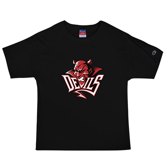 Signature | Champion T-Shirt | Red Springs Track and Field | Mascot Logo