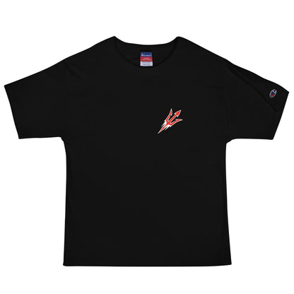 Signature | Champion T-Shirt | Red Springs Track and Field | Trident Logo