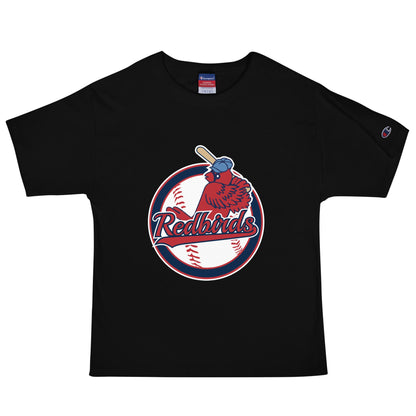 Signature | Champion T-Shirt | Redbirds | Vintage Badge Logo