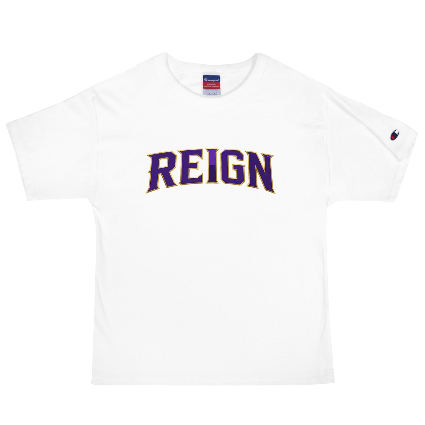 Signature | Champion T-Shirt | REIGN 10U Softball | Script Logo