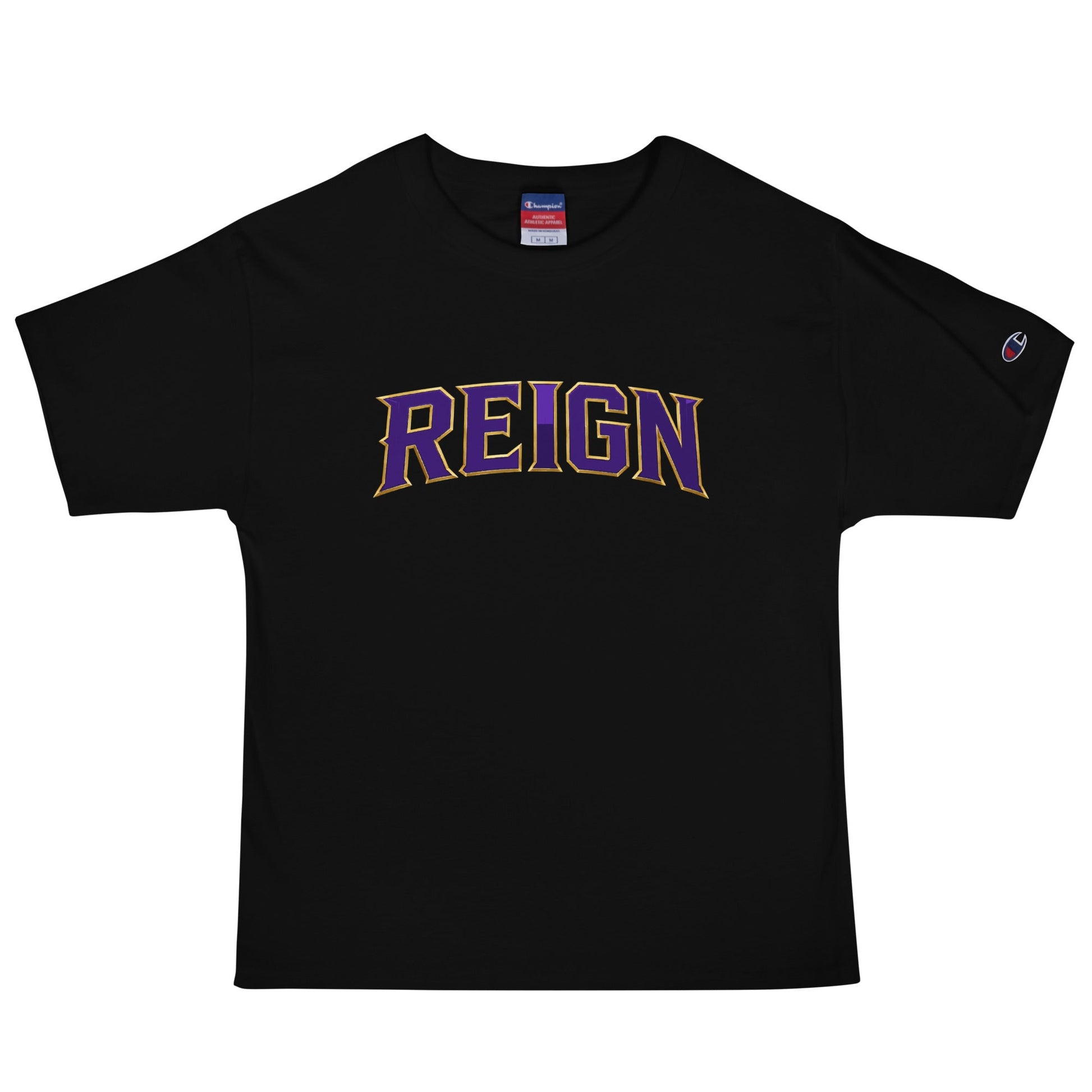 Signature | Champion T-Shirt | REIGN 10U Softball | Script Logo
