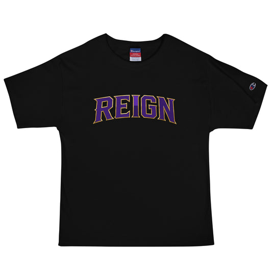 Signature | Champion T-Shirt | REIGN 10U Softball | Script Logo