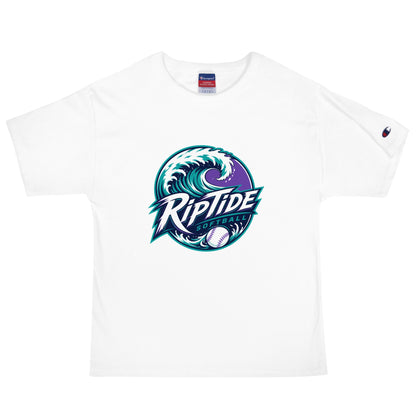 Signature | Champion T-Shirt | RipTide Softball | Emblem Logo