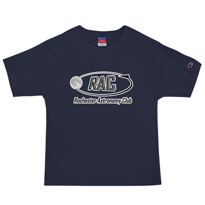 Signature | Champion T-Shirt | Rochester Astronomy Club | Orbit Logo