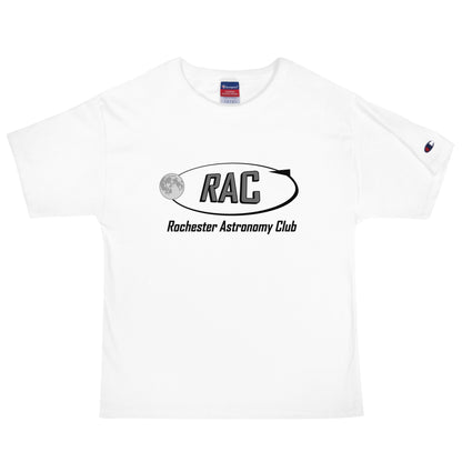 Signature | Champion T-Shirt | Rochester Astronomy Club | Orbit Logo