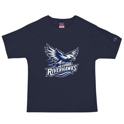 Signature | Champion T-Shirt | Rochester Riverhawks | Crest Logo