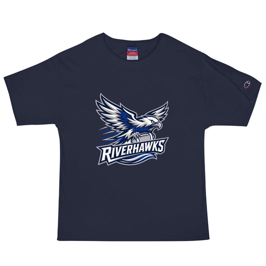 Signature | Champion T-Shirt | Rochester Riverhawks | Crest Logo