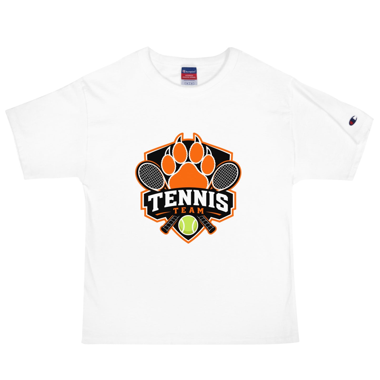 Signature | Champion T-Shirt | Rock Springs High School Tennis | Crest Logo