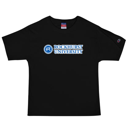 Signature | Champion T-Shirt | Rockhurst University - Doctor of Physical Therapy School | Vanguard Institute Logo