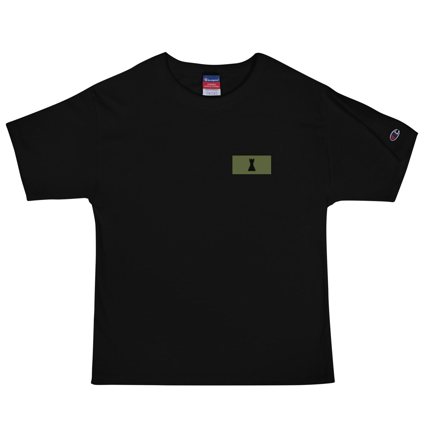 Signature | Champion T-Shirt | Rook Defense Solutions | Vanguard Logo