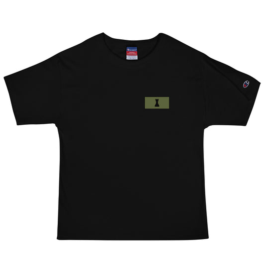 Signature | Champion T-Shirt | Rook Defense Solutions | Vanguard Logo