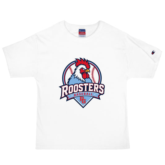 Signature | Champion T-Shirt | Rooster Nation | Athletic Crest Logo