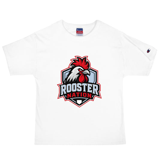 Signature | Champion T-Shirt | Rooster Nation | Shield Logo