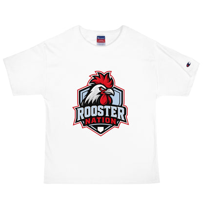 Signature | Champion T-Shirt | Rooster Nation | Shield Logo