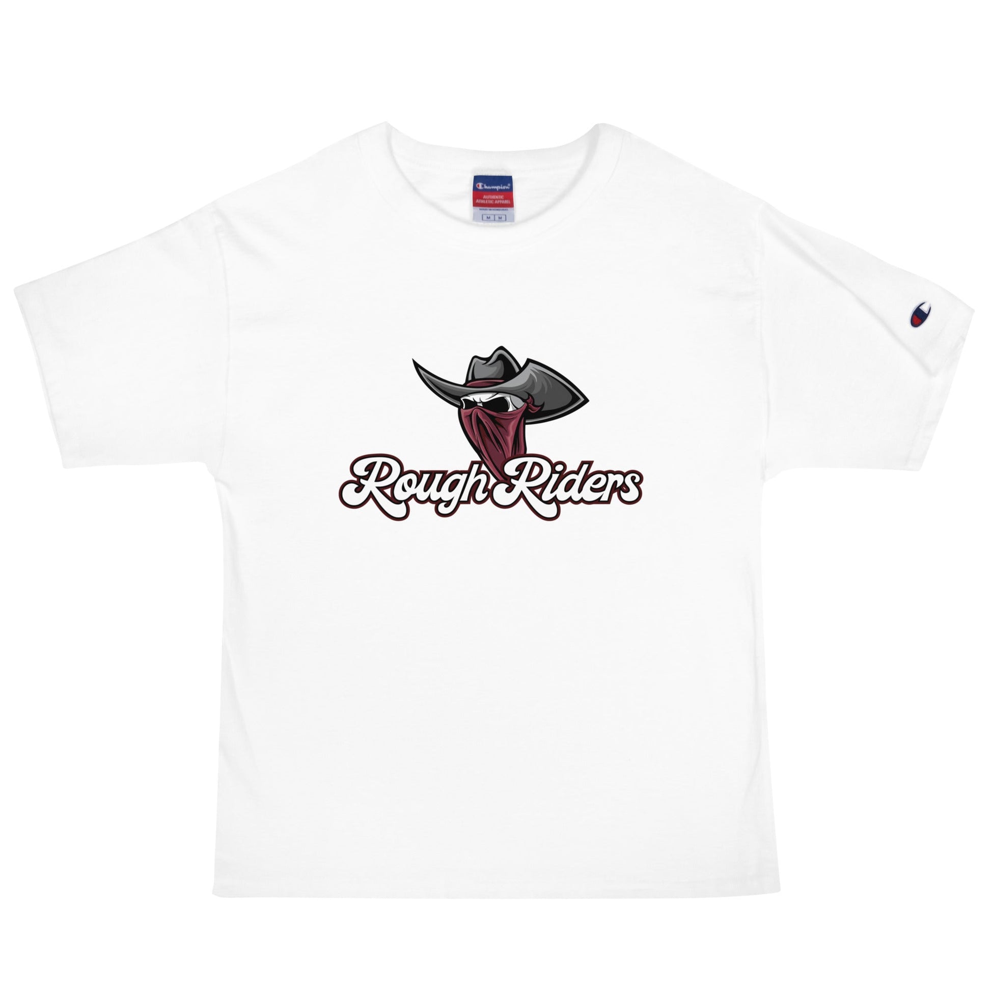 Signature | Champion T-Shirt | Rough Riders | Masked Man Logo