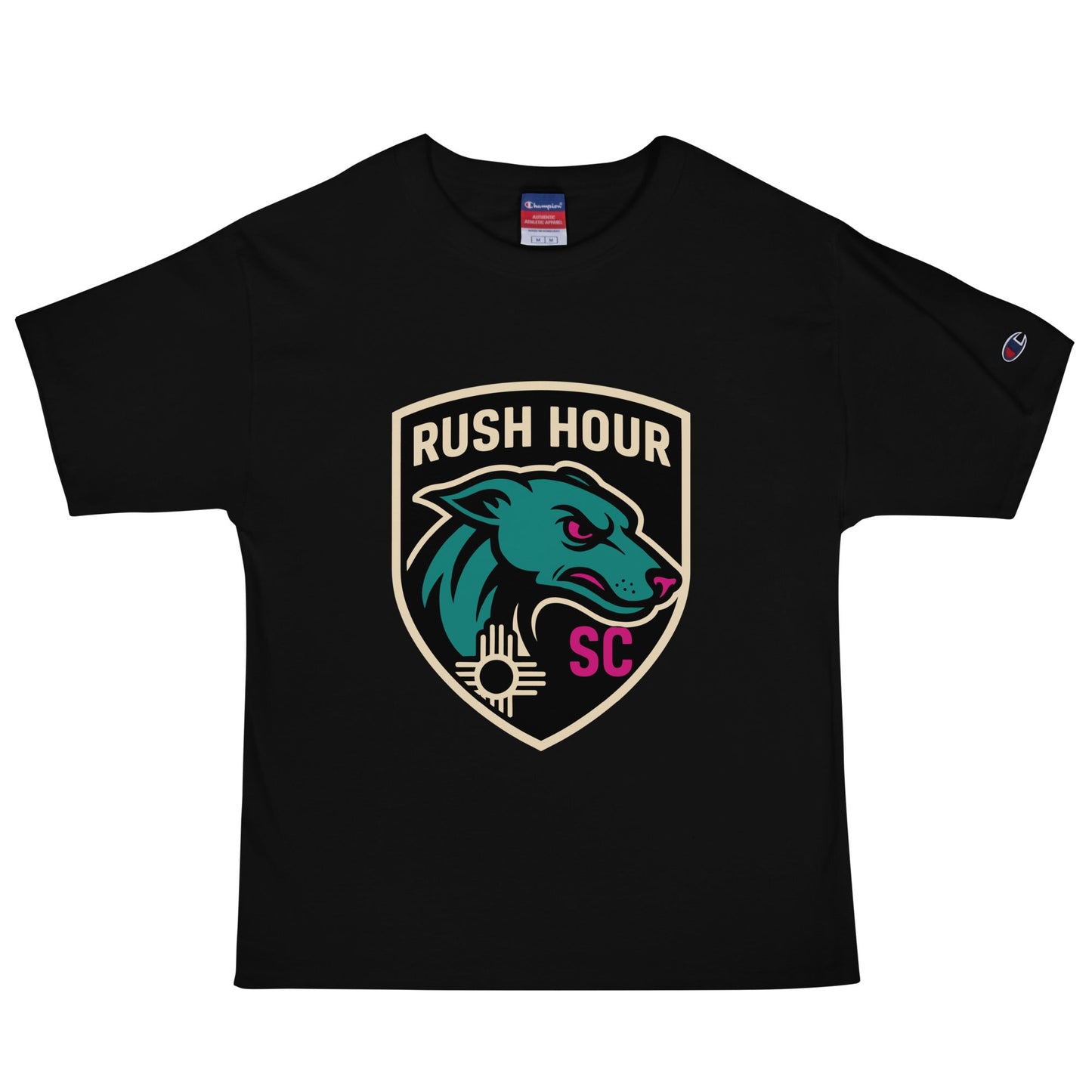 Signature | Champion T-Shirt | Rush Hour | Badge Logo