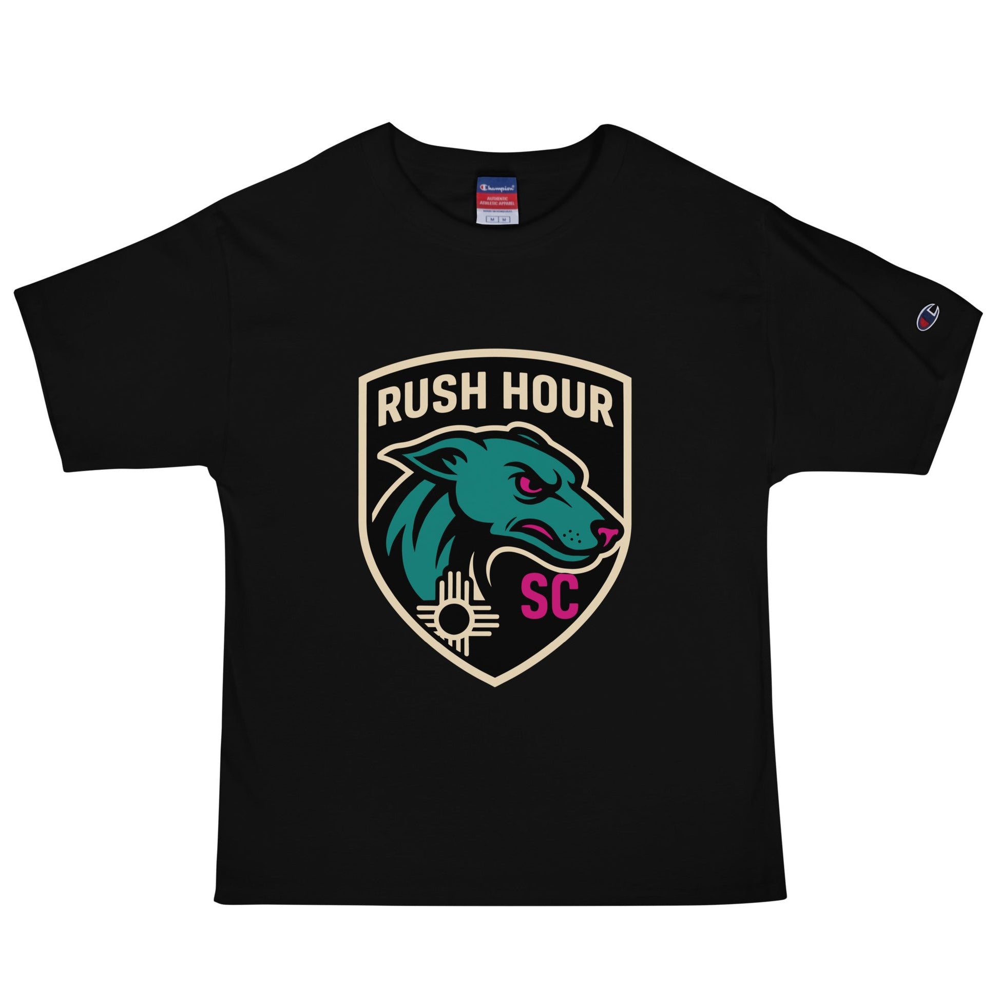 Signature | Champion T-Shirt | Rush Hour | Badge Logo