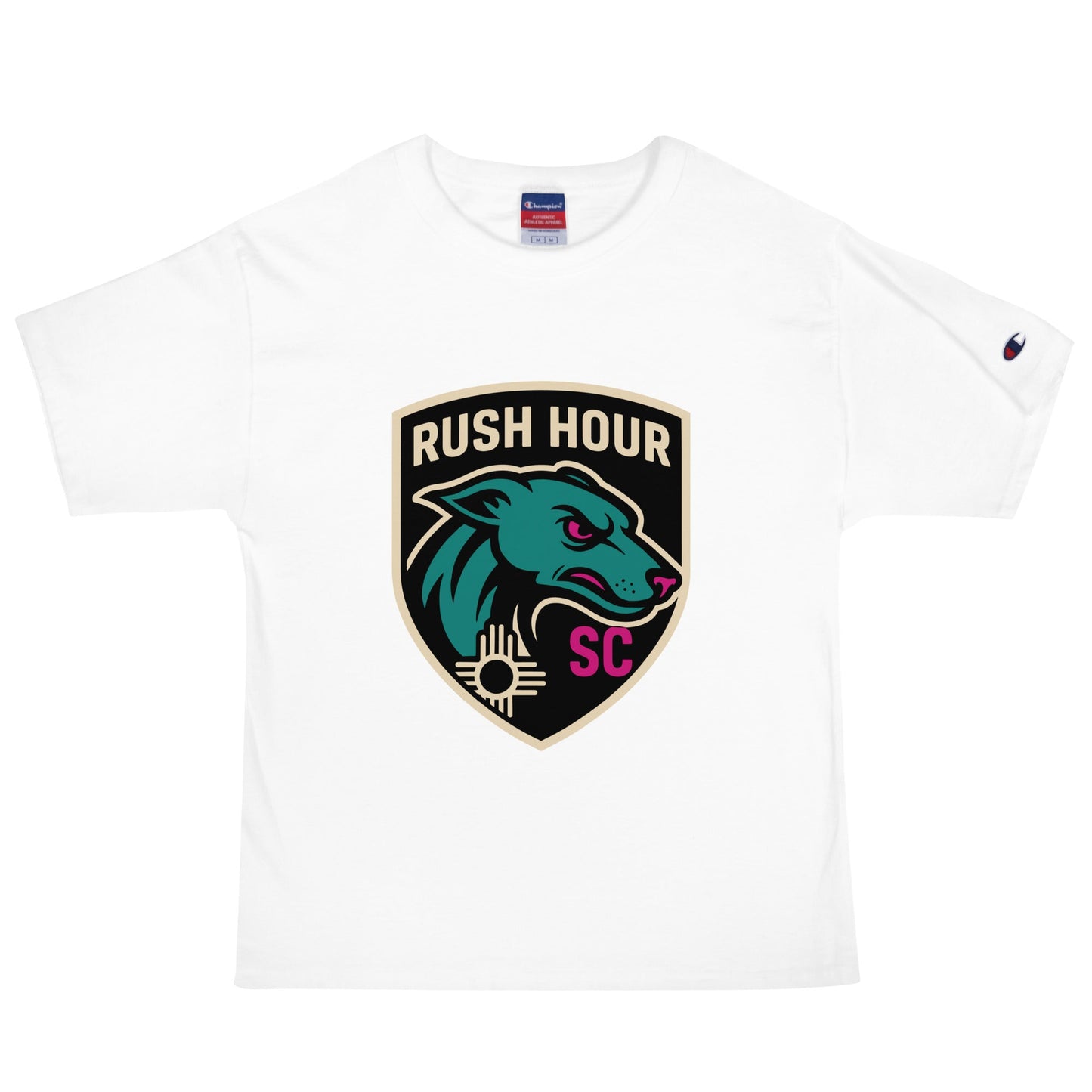 Signature | Champion T-Shirt | Rush Hour | Badge Logo
