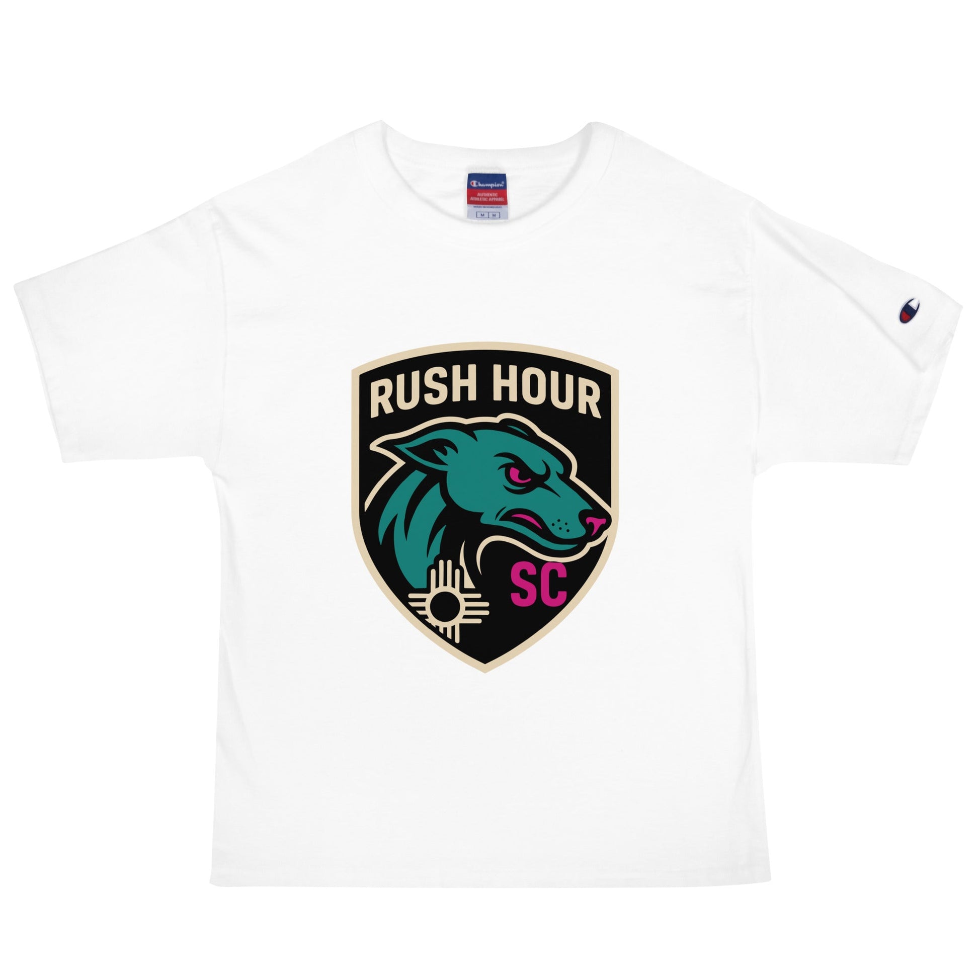 Signature | Champion T-Shirt | Rush Hour | Badge Logo