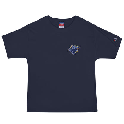 Signature | Champion T-Shirt | Rutherford County Grizzlies Football | Mascot Logo