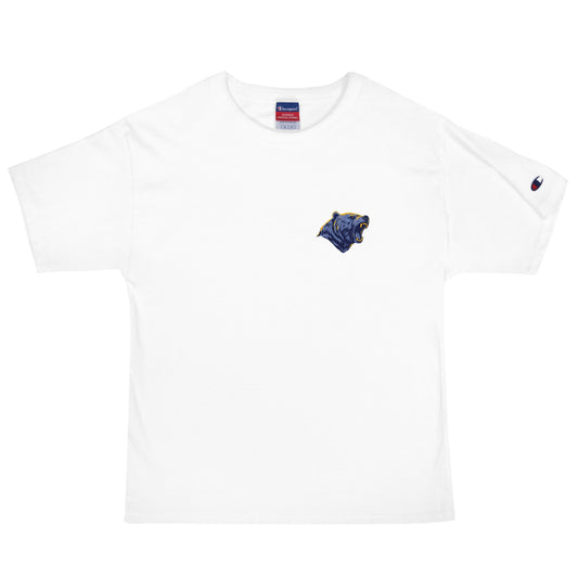 Signature | Champion T-Shirt | Rutherford County Grizzlies Football | Mascot Logo
