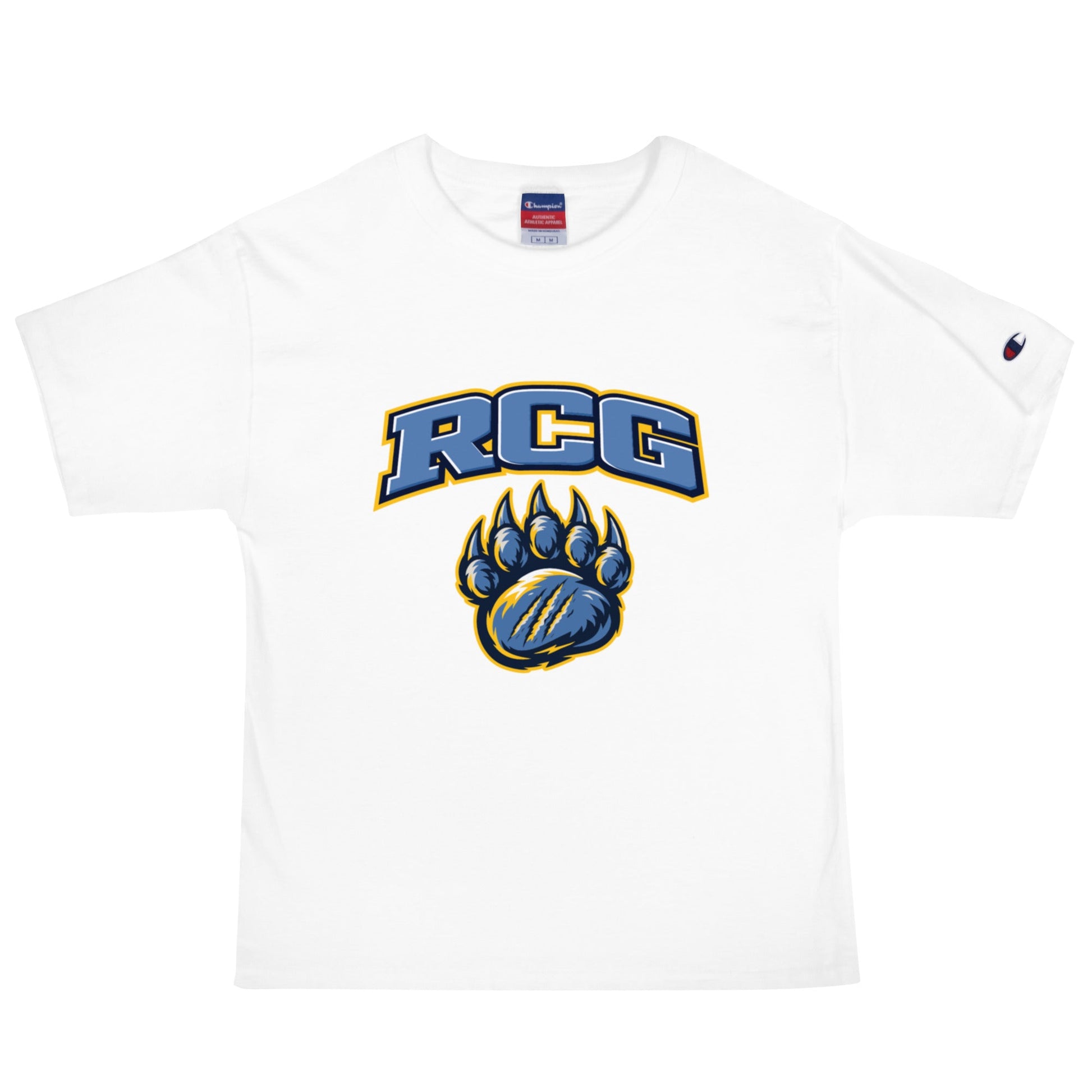 Signature | Champion T-Shirt | Rutherford County Grizzlies Football | Strike Logo