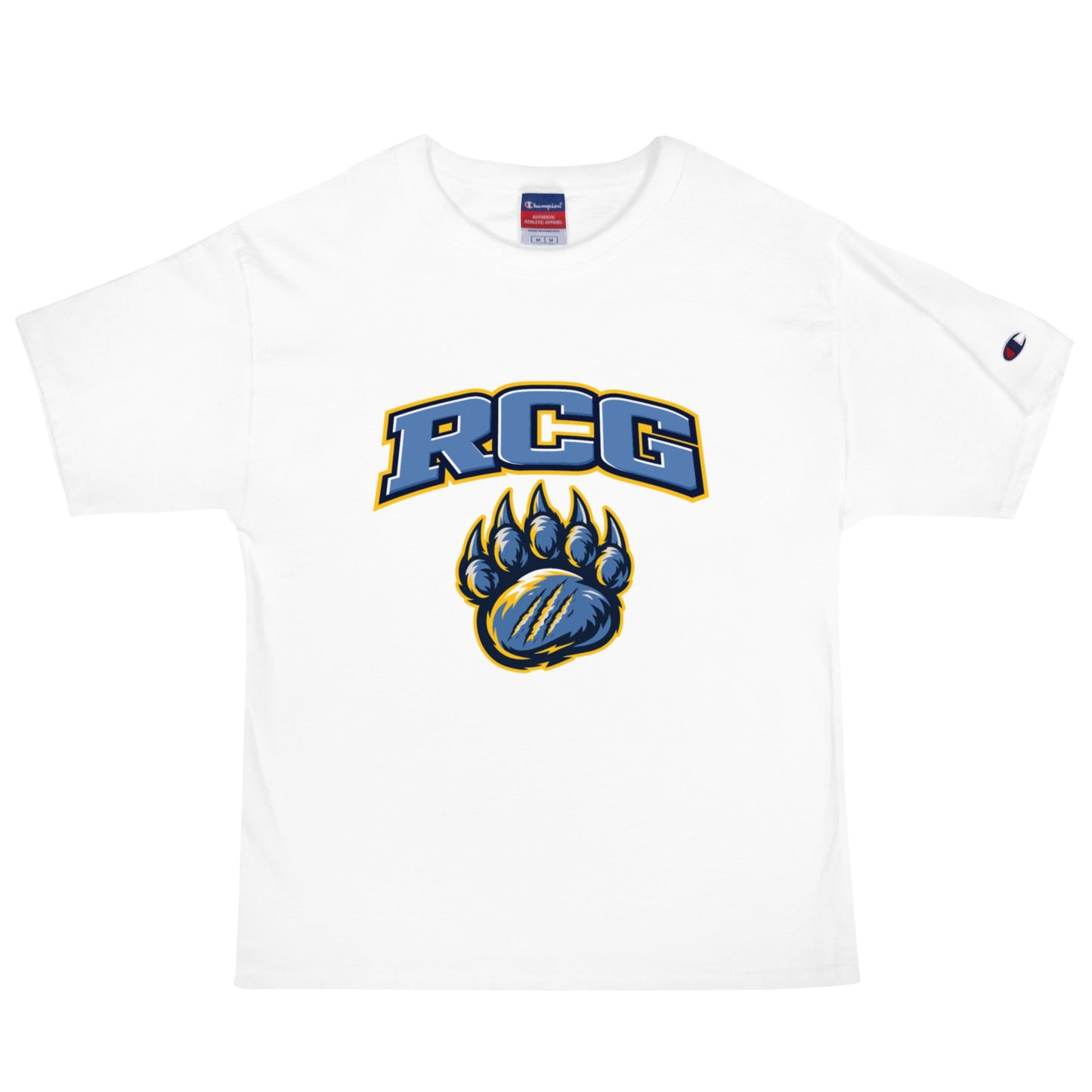 Signature | Champion T-Shirt | Rutherford County Grizzlies Football | Strike Logo