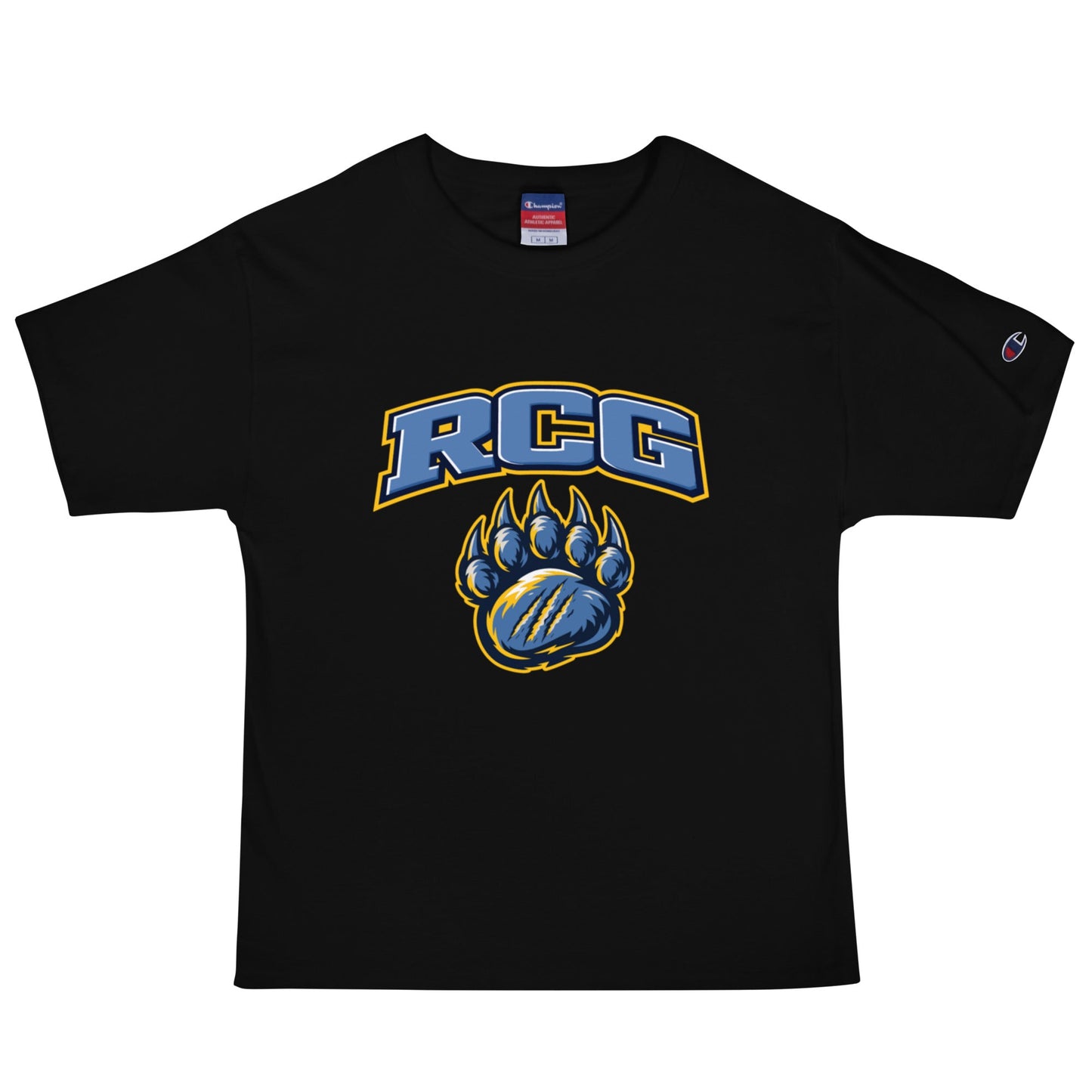 Signature | Champion T-Shirt | Rutherford County Grizzlies Football | Strike Logo