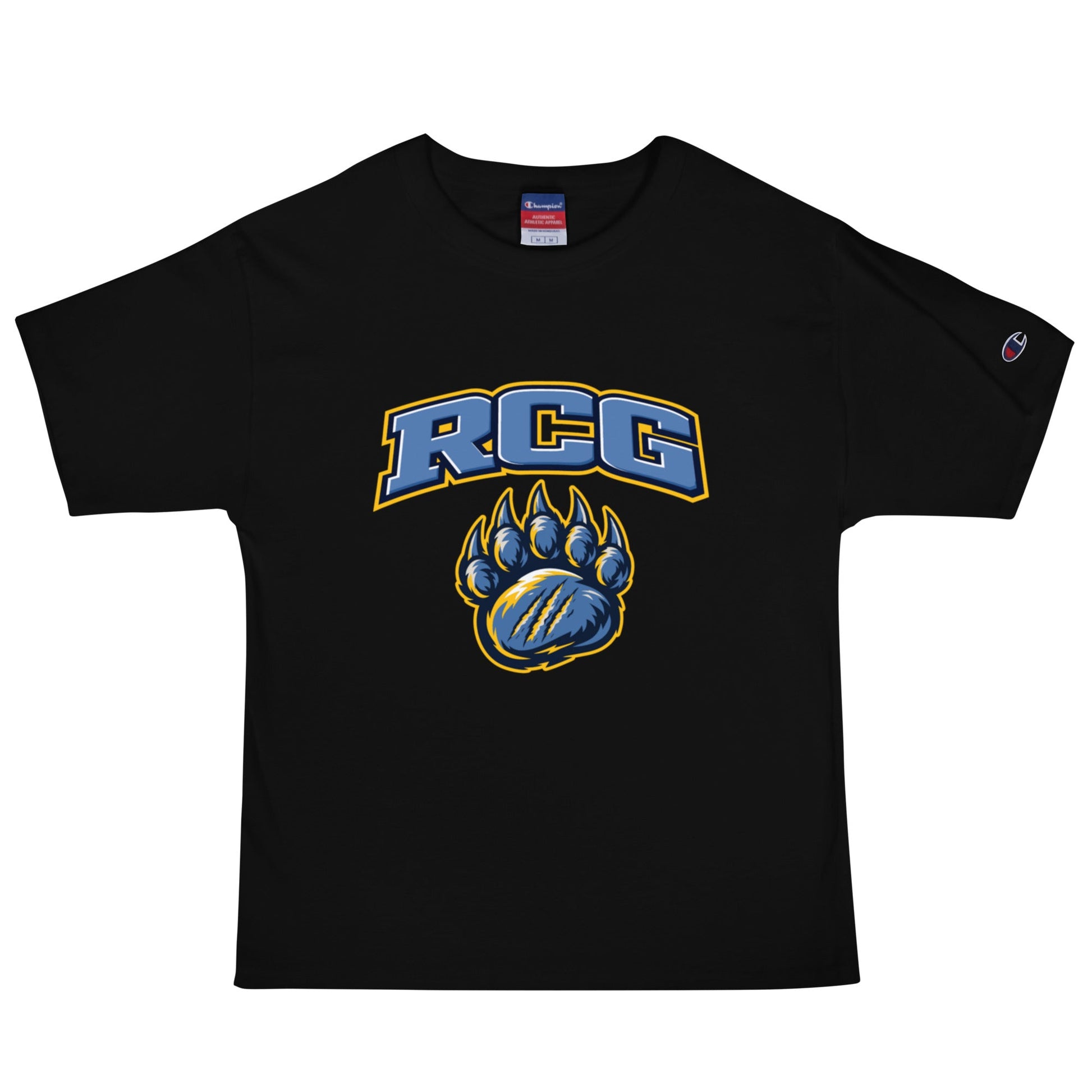 Signature | Champion T-Shirt | Rutherford County Grizzlies Football | Strike Logo