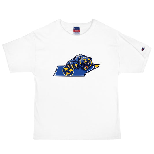 Signature | Champion T-Shirt | Rutherford County Grizzlies Football | Tennessee Logo