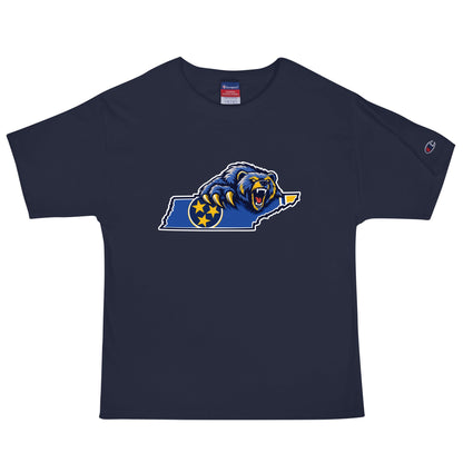 Signature | Champion T-Shirt | Rutherford County Grizzlies Football | Tennessee Logo